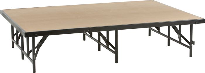 Midwest Folding Products 4X6 Single-Height Portable Stage & Seated Riser 16