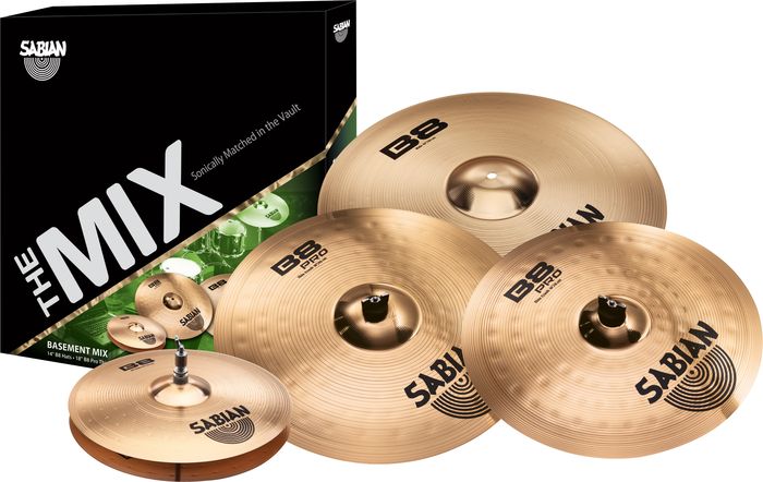 Sabian&nbsp;B8/B8PRO Mix Cymbal Pack&nbsp;&nbsp;