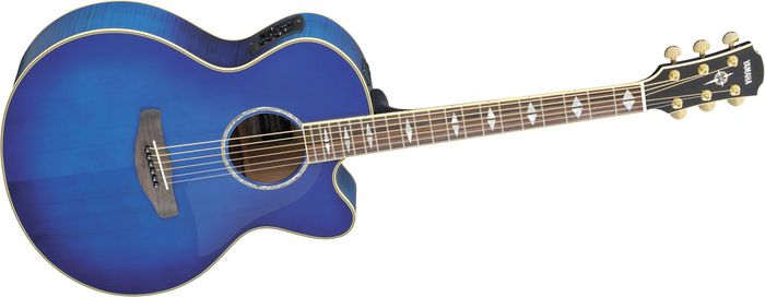 Yamaha&nbsp;CPX1000 Medium-Jumbo Cutaway Acoustic-Electric Guitar&nbsp;Ultramarine&nbsp;