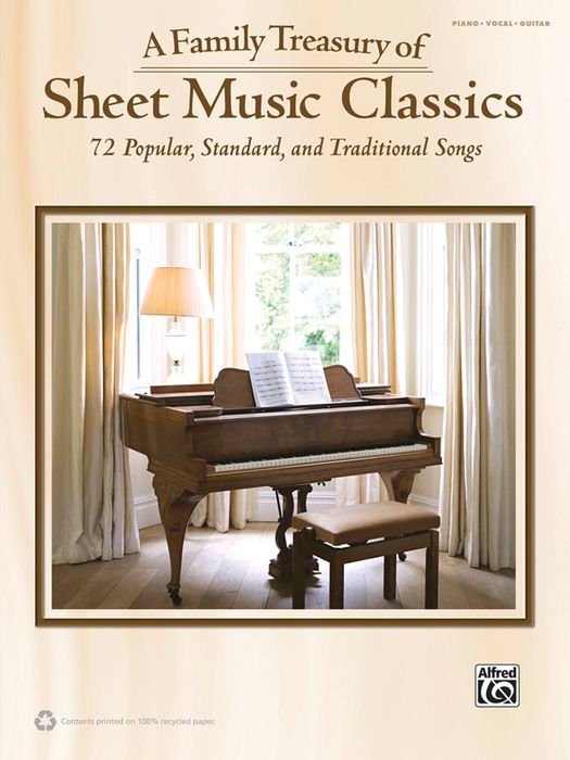 Alfred&nbsp;Family Treasury of Sheet Music Classics Book&nbsp;&nbsp;