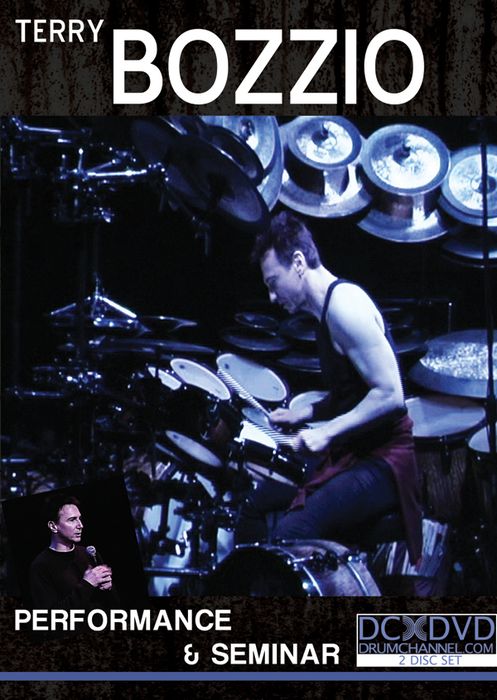 The Drum Channel&nbsp;Terry Bozzio - Performance & Seminar 2 DVDs&nbsp;&nbsp;