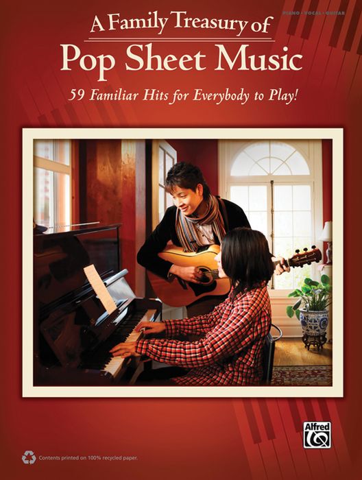 Alfred&nbsp;Family Treasury of Pop Sheet Music Book&nbsp;&nbsp;