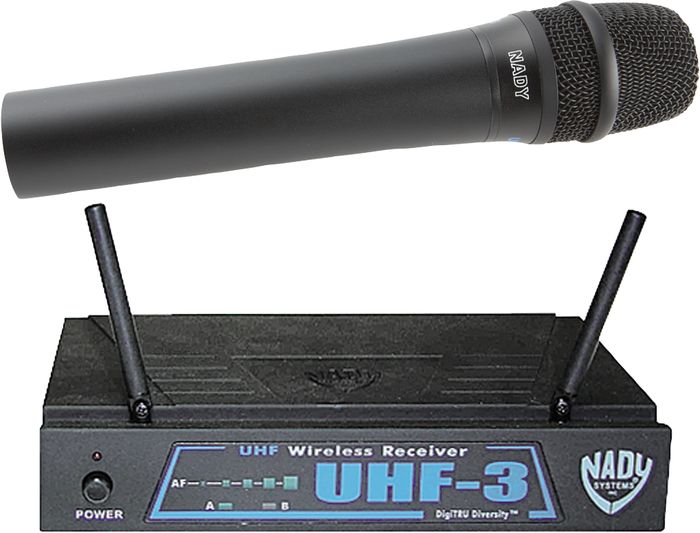 Nady&nbsp;UHF-3 Handheld Wireless System&nbsp;MU3/484.55&nbsp;