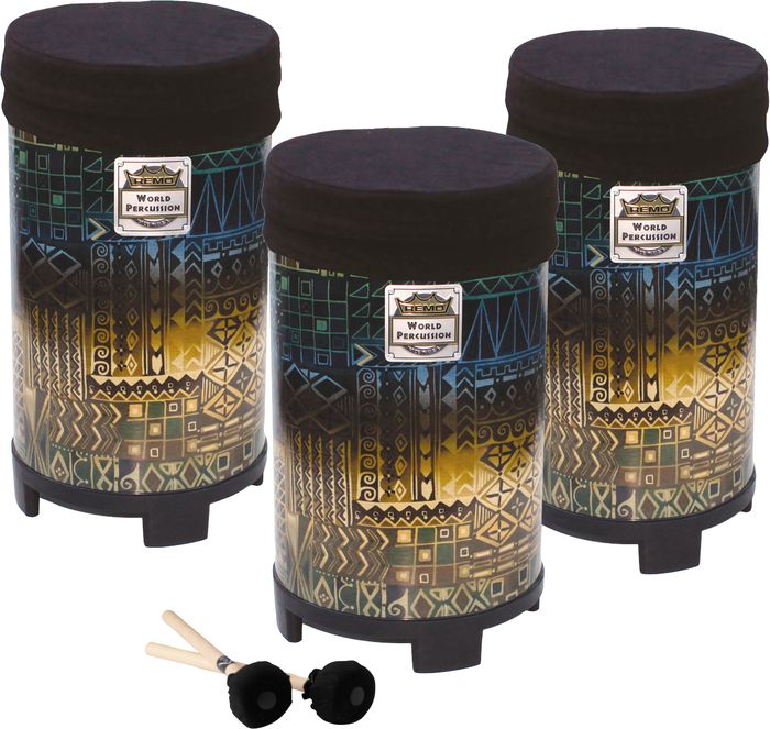 Remo Nsl Short Tubano Set Of 10-12-14