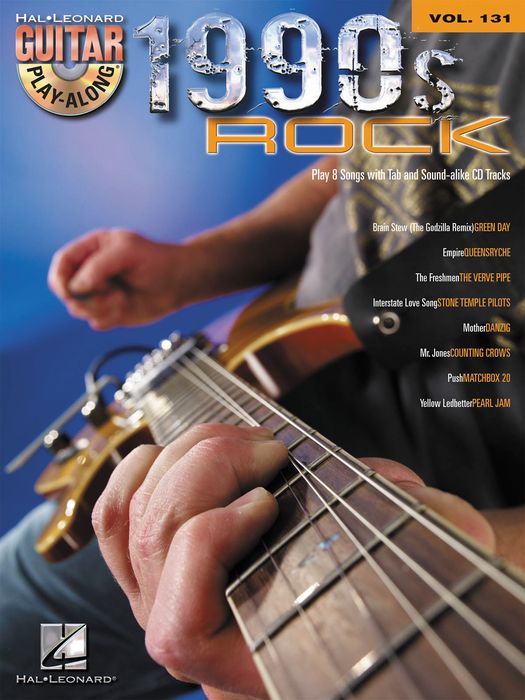 Hal Leonard&nbsp;1990s Rock - Guitar Play-Along Volume 131 (Book/CD)&nbsp;&nbsp;