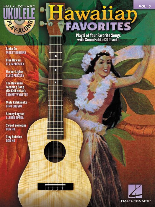 Hal Leonard&nbsp;Hawaiian Favorites Ukulele Play-Along Vol. 3 (Book/CD)&nbsp;&nbsp;