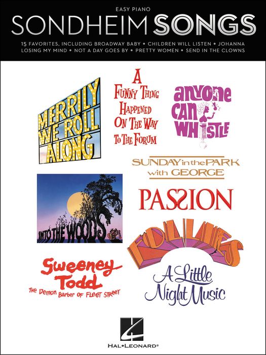 Hal Leonard&nbsp;Sondheim Songs - Easy Piano&nbsp;&nbsp;