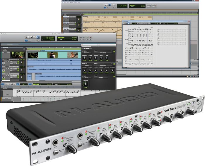 M-Audio&nbsp;Fast Track Ultra 8R USB Interface with Pro Tools SE&nbsp;&nbsp;