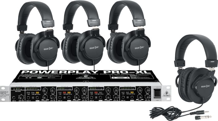 Behringer&nbsp;HA4700 Headphone Amp with 4 Headphones&nbsp;&nbsp;