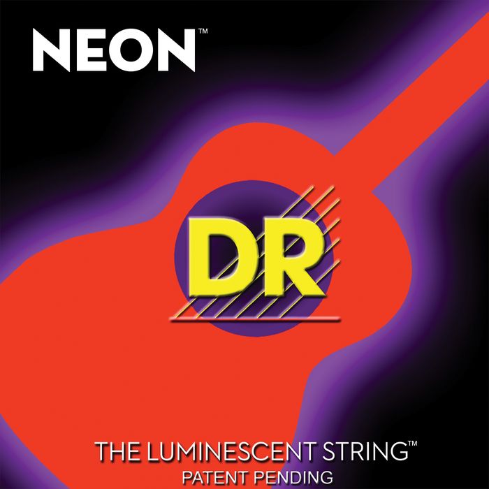 DR Strings&nbsp;NOA-11 NEON Hi-Def Phosphorescent Orange Acoustic Strings Medium-Light&nbsp;&nbsp;