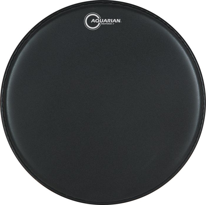 Aquarian&nbsp;Response 2 Drumhead (Black)&nbsp;14 inch&nbsp;