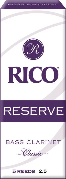 Rico&nbsp;Reserve Classic Bass Clarinet Reeds&nbsp;Strength 2.5&nbsp;