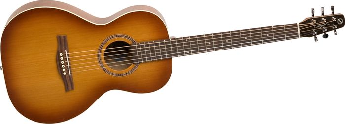 Seagull Entourage Grand Parlor Acoustic-Electric Parlor Guitar Rustic