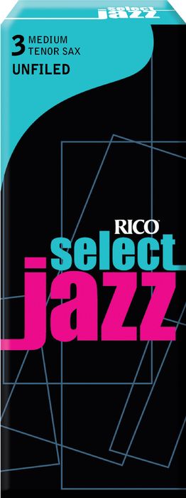 Rico&nbsp;Select Jazz Unfiled Tenor Saxophone Reeds&nbsp;&nbsp;