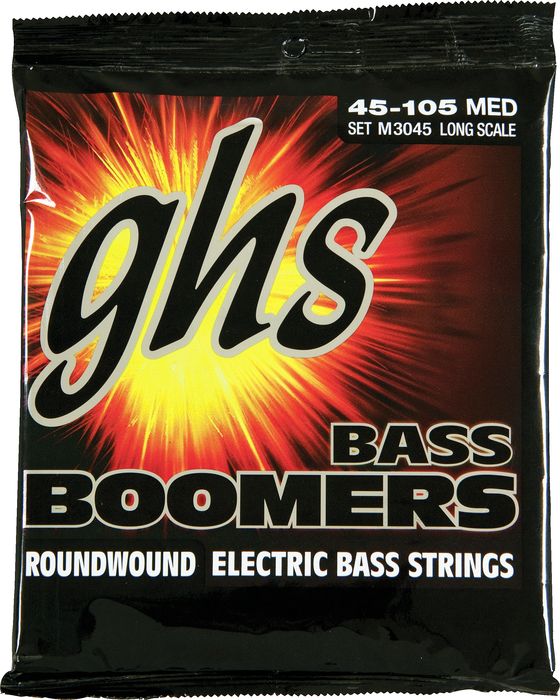Ghs M3045 Bass Boomers Medium Electric Bass Strings