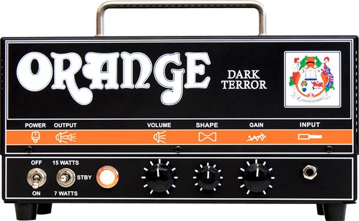 Orange Amplifiers&nbsp;DA15H Dark Terror 15 15W Tube Guitar Amp Head&nbsp;&nbsp;
