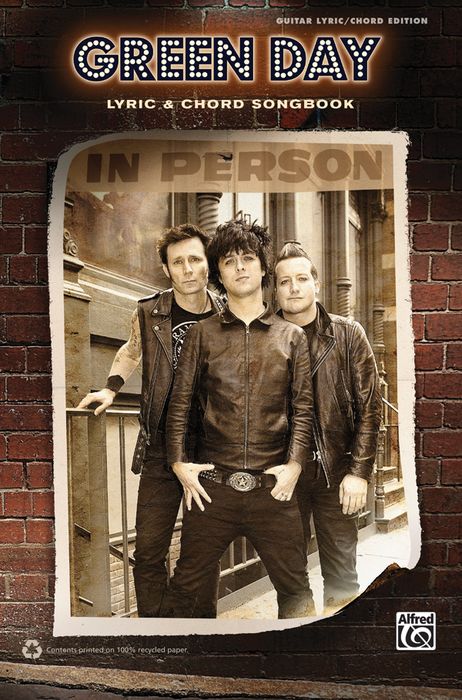 Alfred Green Day Lyric Chord Songbook