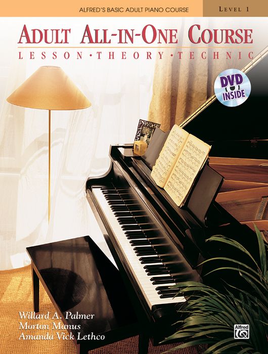 Alfred&nbsp;Alfred's Basic Adult All-in-One Course Book 1 & DVD&nbsp;&nbsp;