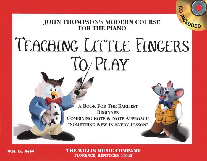 Willis Music&nbsp;Teaching Little Fingers To Play Book/CD&nbsp;&nbsp;