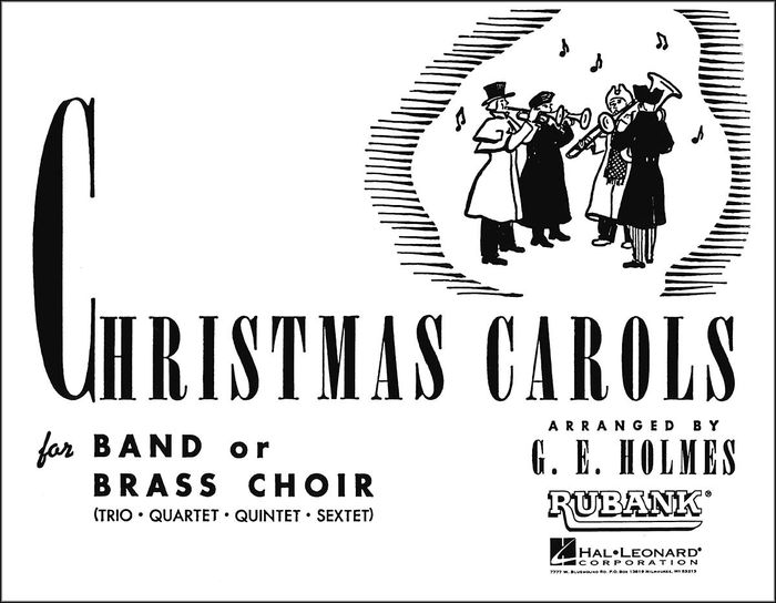 Hal Leonard&nbsp;Christmas Carols for Band Or Brass Choir Baritone TC Or 3rd Trombone&nbsp;&nbsp;
