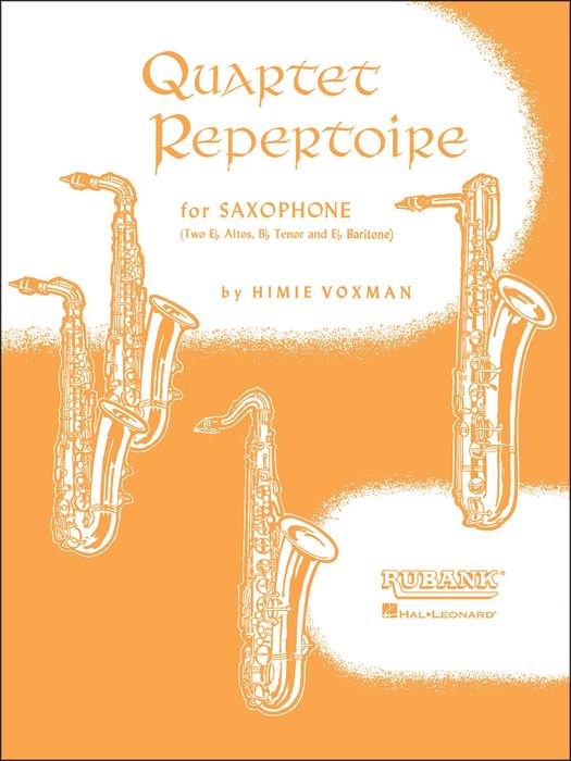 Hal Leonard&nbsp;Quartet Repertoire for Saxophone E Flat Baritone&nbsp;&nbsp;