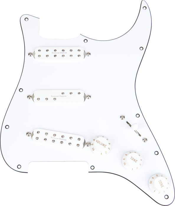 Seymour Duncan&nbsp;2011 Limited Everything Axe Prewired Strat Pickguard with Liberator&nbsp;&nbsp;