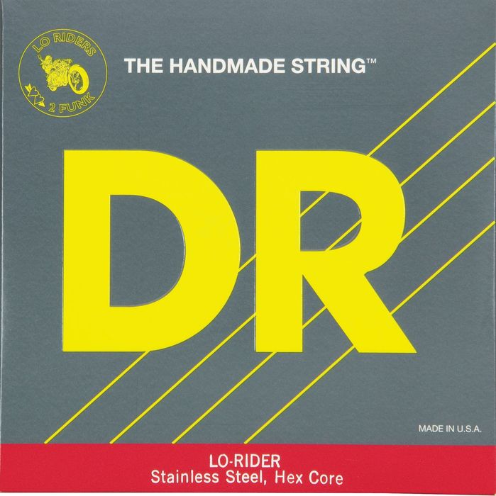 Dr Strings Lo Rider Mh-45 Medium Stainless Steel 4-String Bass Strings