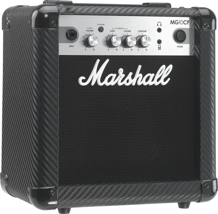 Marshall Mg Series Mg10cf 10W 1X6.5 Guitar Combo Amp Carbon Fiber
