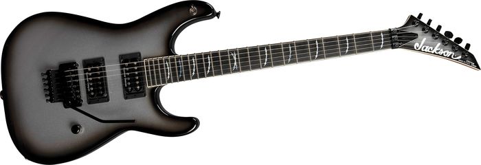 Jackson Scott Ian Signature T1000 Soloist 2H W/ Floyd Rose Electric Guitar Silverburst Ebony Fingerboard