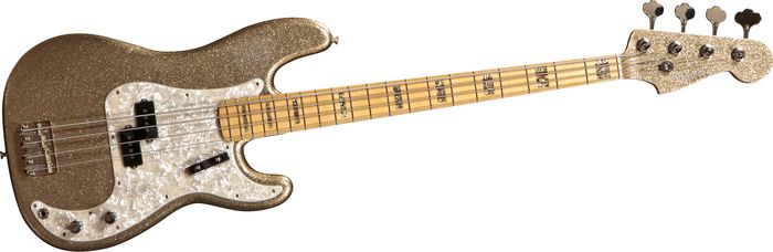 Fender Custom Shop Limited-Edition Adam Clayton P-Bass Gold Sparkle