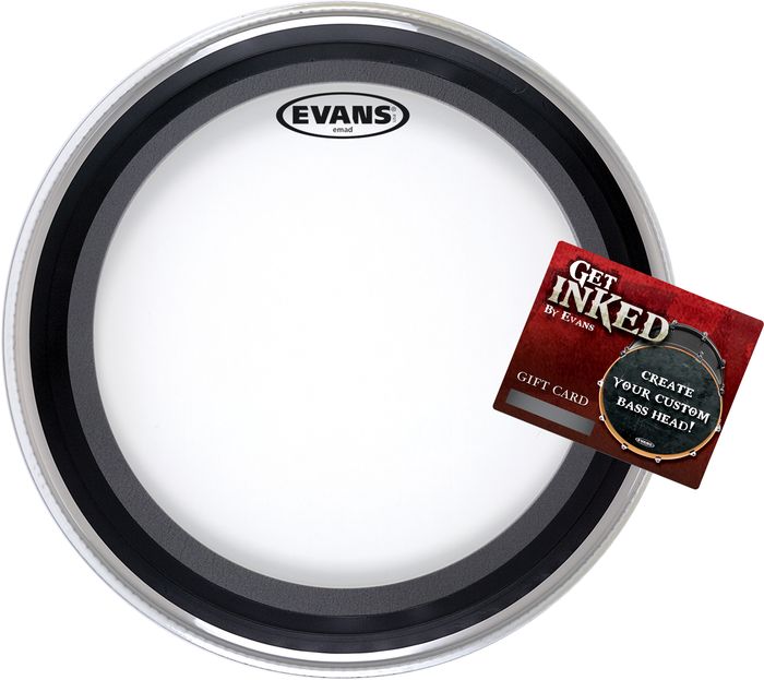 Evans&nbsp;EMAD Bass Drumhead Pack 22