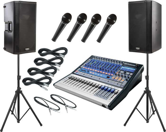 PreSonus&nbsp;Studiolive 16.0.2 / QSC K12 PA Package&nbsp;&nbsp;