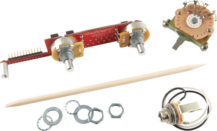 ToneShaper&nbsp;SW3D 3-Way Switch and Knobs for Telecaster with Bridge Single Coil and Neck Humbucker&nbsp;Reverse Control&nbsp;