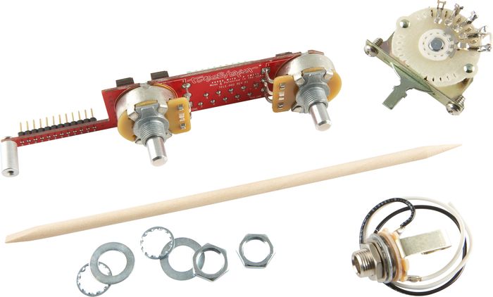Toneshaper Sw4b 4-Way Switch And Knobs For Telecaster With Two Single Coils Reverse Control