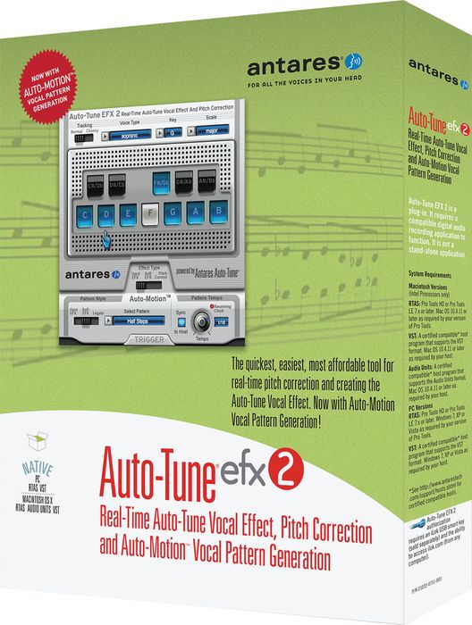 Antares&nbsp;Auto Tune EFX2 Promotional Bundle&nbsp;&nbsp;
