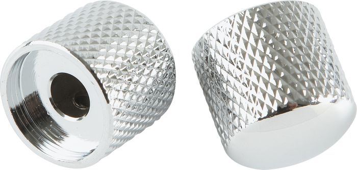 ProLine&nbsp;Us Tele-Style Dome Knob 2 Pack&nbsp;Chrome&nbsp;