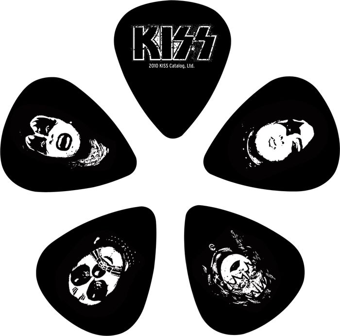 Planet Waves&nbsp;Kiss Logo Guitar Picks 10 Pack&nbsp;Medium&nbsp;