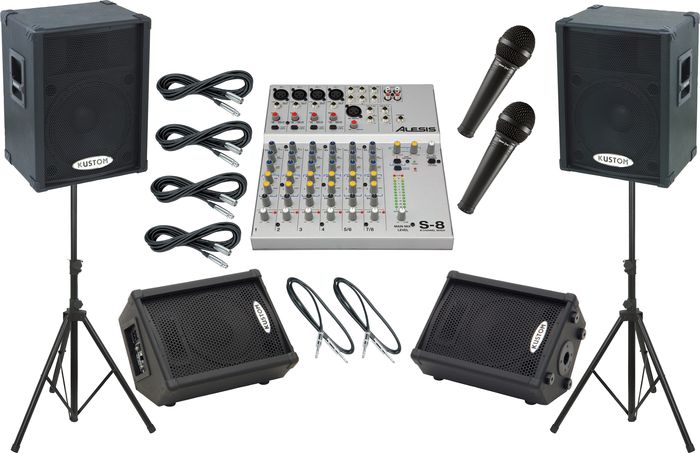 Alesis&nbsp;S-8 / Kustom KPC15P Mains and Monitors Package&nbsp;&nbsp;
