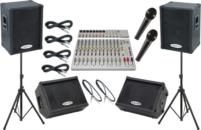 Alesis&nbsp;S-16 / Kustom KPC15P Mains and Monitors Package&nbsp;&nbsp;