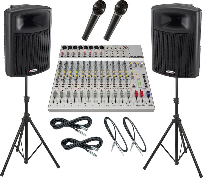 Alesis&nbsp;S-16 / Harbinger APS15 PA Package&nbsp;&nbsp;