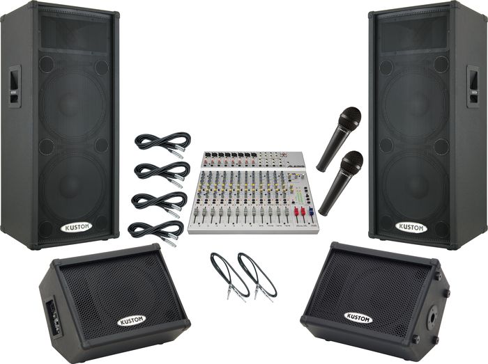 Alesis&nbsp;S-16 / Kustom KPC215P Mains and Monitors Package&nbsp;&nbsp;