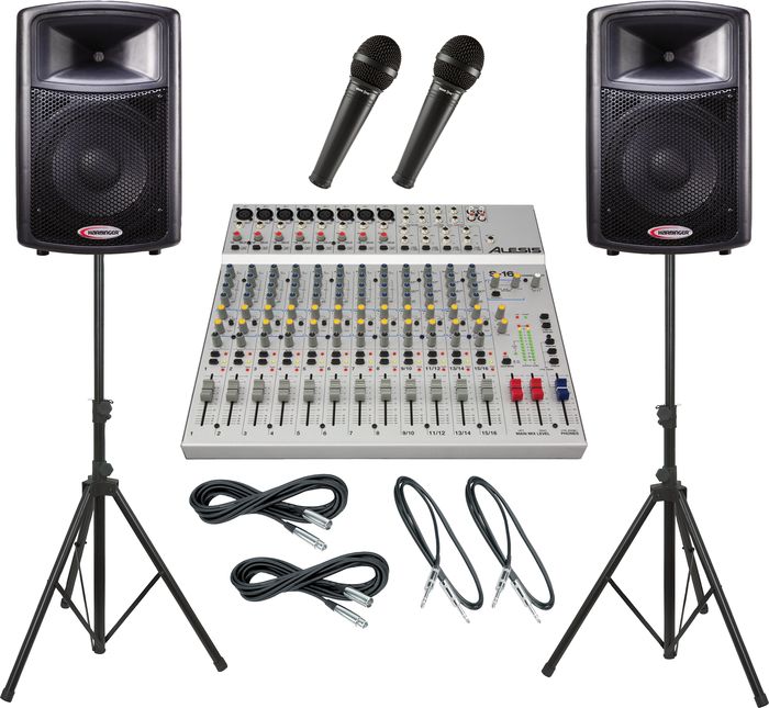 Alesis&nbsp;S-16 / Harbinger APS12 PA Package&nbsp;&nbsp;