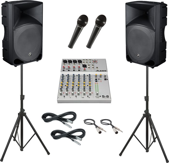 Alesis&nbsp;S-8 / Mackie Thump TH-15A PA Package&nbsp;&nbsp;