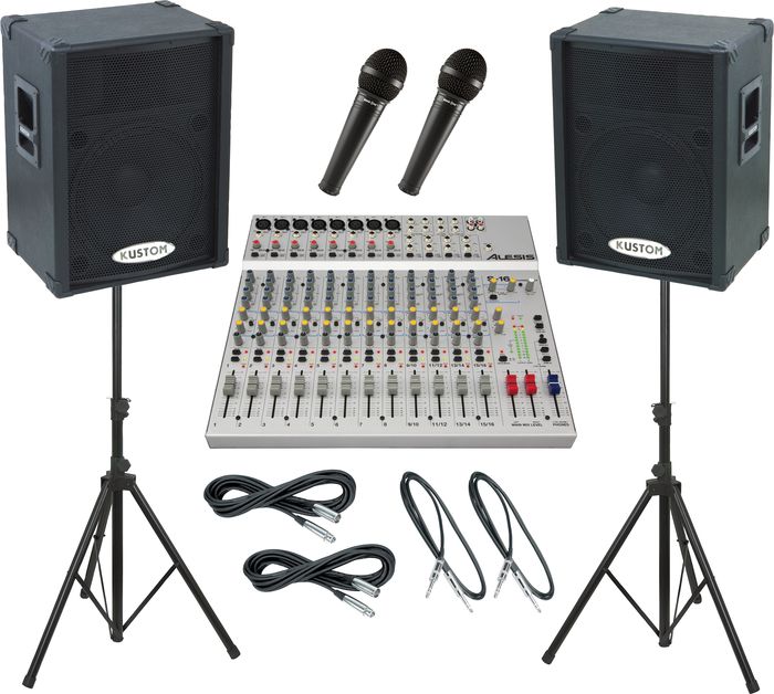 Alesis&nbsp;S-16 / Kustom KPC15P PA Package&nbsp;&nbsp;