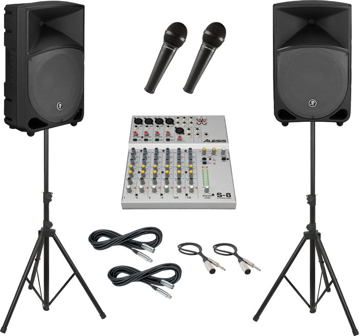Alesis&nbsp;S-8 / Mackie Thump TH-12A PA Package&nbsp;&nbsp;
