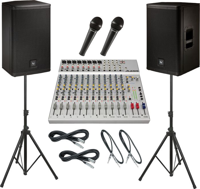 Alesis&nbsp;S-16 / EV ELX112P PA Package&nbsp;&nbsp;