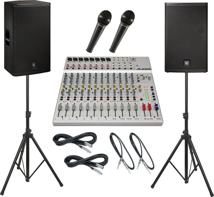 Alesis&nbsp;S-16 / EV ELX115P PA Package&nbsp;&nbsp;