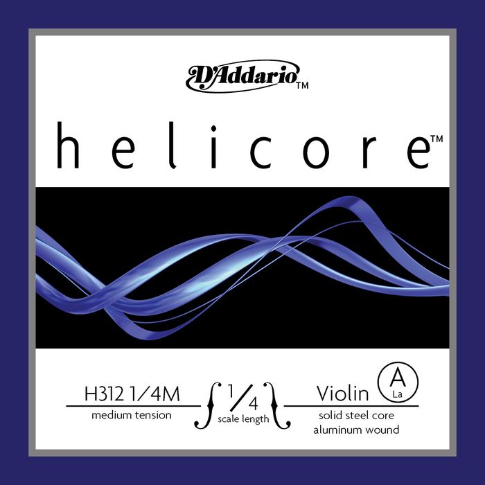 D'Addario&nbsp;Helicore 1/4 Size Violin Strings&nbsp;1/4&nbsp;A String