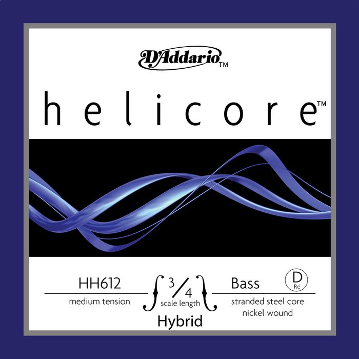 D'Addario&nbsp;Helicore Hybrid 3/4 Size Double Bass Strings&nbsp;3/4 Size&nbsp;D String
