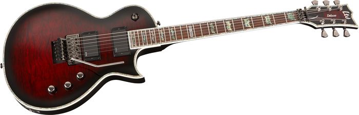 Esp Ltd Deluxe Ec-1000 Fr Electric Guitar See Thru Black Cherry Sunburst